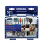 Kit 52 Acessórios De Uso Geral Para Micro Retífica Dremel 26150730Aa