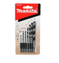 Kit Com 7 Brocas Para Madeira Makita 2,3,4,5,6,7,8Mm Makita D62371
