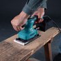 Lixadeira Orbital 190W Com Lixa, Furador E Coletor De Pó Makita M9203B 127V