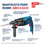 Martelo Perfurador Rompedor Gbh 2-24 D 820W 127V Sem Maleta Bosch 06112A02D5