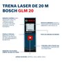 Medidor Trena A Laser Bosch Glm 20 Professional Alcance 20M 0601072Eg0