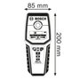 Multidetector  De Materiais Até 120 Milímetros Gms 120 - Bosch 0601081000
