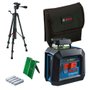 Nível A Laser 2 Linhas Verde 360º 10M + Tripé Gll 2-20 - Bosch 0601065001