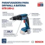 Parafusadeira Drywall à Bateria 18V GTB 185-LI Bosch 06019K70E1-000