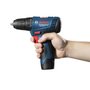 Parafusadeira E Furadeira Bosch Gsr 120-Li A Bateria De 12V 30/14 Nm Com 1 Bateria E 1 Carregador + Maleta 06019G80E1