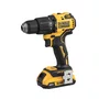 Parafusadeira e Furadeira de Impacto a Bateria  1/2" 20V Dewalt DCD709D2BR Parafusadeira e Furadeira de Impacto a Bateria  1/2" 20V Dewalt DCD709D2BR
