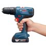 Parafusadeira Furadeira De Impacto Gsb180-Li 1/2 Pol. 18V Com 2 Baterias Lí-Íon 2,0Ah Carregador Bivolt E Maleta Com Acessórios