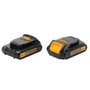Parafusadeira Furadeira De Impacto Dewalt Dcd776 1/2" A  Bateria 13Mm 20V Max Com Bateria E Carregador Dcd776C2Br
