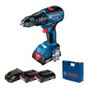 Parafusadeira/Furadeira De Impacto Gsb 18V 50 Com 2 Baterias, Carregador E Maleta - Bosch  06019H51E0