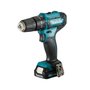 Parafusadeira Furadeira De Impacto Makita Hp333Dwyx3P A Bateria 12V Com 2 Baterias 1,5Ah + Jogo De Brocas Hp333Dwyx3P