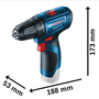 Parafusadeira/Furadeira Gsr 120-Li Sem Carregador E Bateria - Bosch 06019G80E5 Parafusadeira/Furadeira Gsr 120-Li Sem Carregador E Bateria - Bosch 06019G80E5