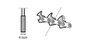 Pedra Dremel 453 Cinza 4,0Mm (5/32) Para Afiar Corrente De Motosserra 2615000453