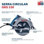 Serra Circula GKS 150 STD 1500W 127V C/Disco BOSCH