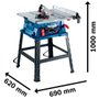 Serra De Mesa Gts 254 127V Bosch 0601B450D0