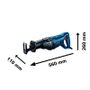 Serra Sabre Gsa 120 220V Bosch 06016B10E0
