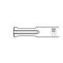 Talhadeira Pá Sds-Plus 40 X 250 Mm - Bosch 2608690133