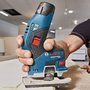 Tupia À Bateria 12V Gkf 12V-8 Com 2 Pinças Bosch 06016B00L0