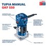 Tupia De Palma Bosch Gkf 550 - 550W Professional 220v 06016A00E0