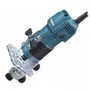 Tupia Makita 530W 110V + Pinça 6Mm C/ Base Regulável 3709