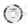 Disco Diamantado Segmentado 110 X 20Mm Multimaterial Bosch 2608615229